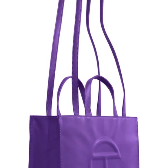COPY - Telfar Medium Shopping Bag - Grape - Picture 2 of 3